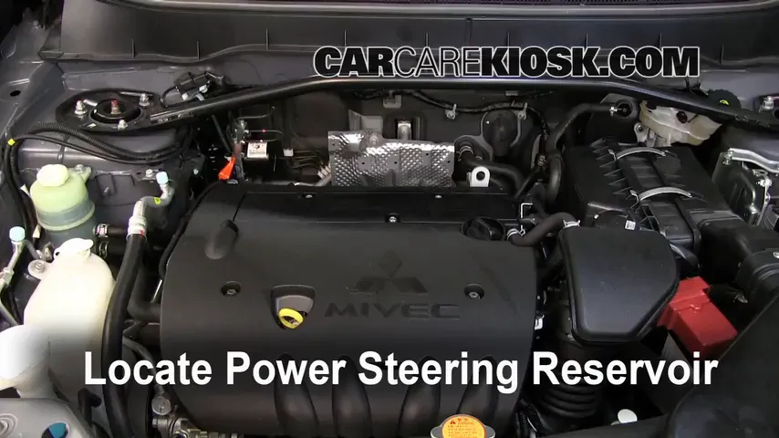 2010 Mitsubishi Outlander ES 2.4L 4 Cyl. Power Steering Fluid